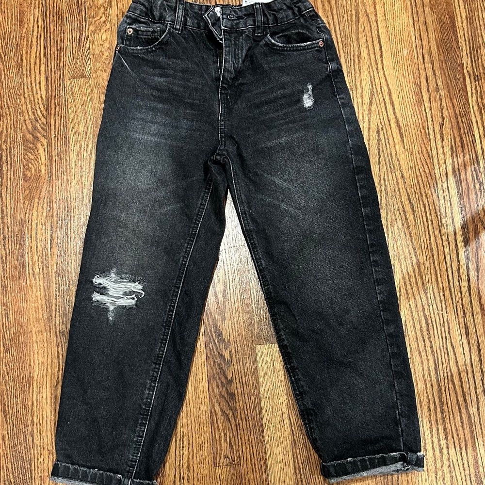 Zara black jeans kids